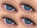 Crystal Blue Contact Lenses